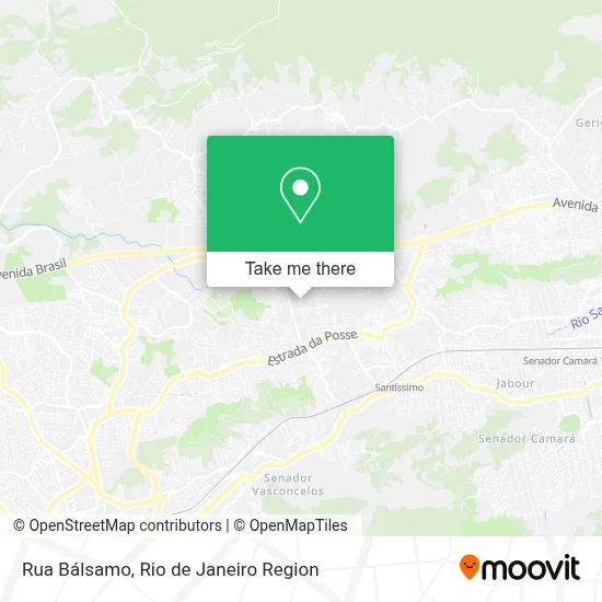 Rua Bálsamo map