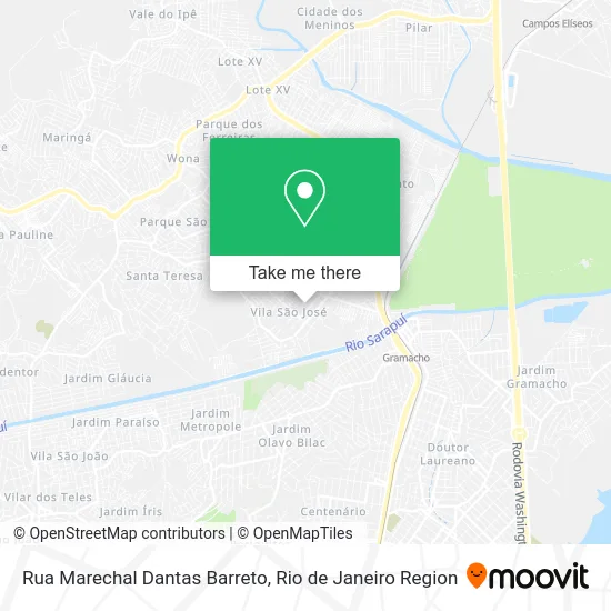 Rua Marechal Dantas Barreto map