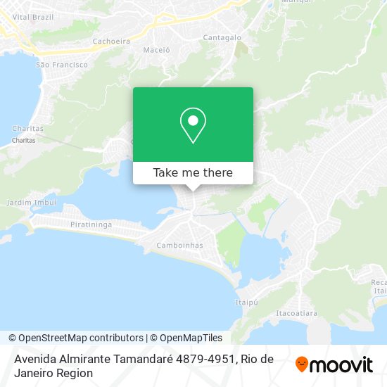 Mapa Avenida Almirante Tamandaré 4879-4951
