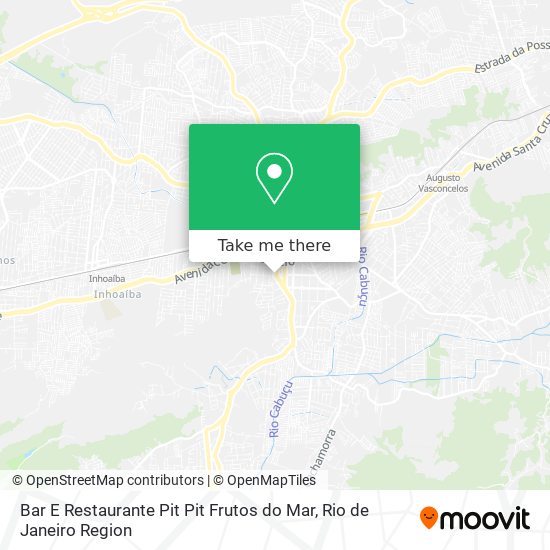 Bar E Restaurante Pit Pit Frutos do Mar map