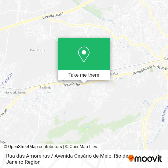 Rua das Amoreiras / Avenida Cesário de Melo map