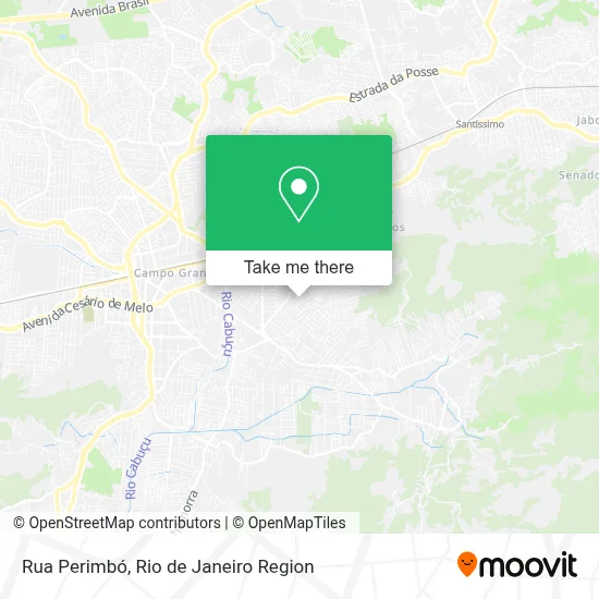 Rua Perimbó map