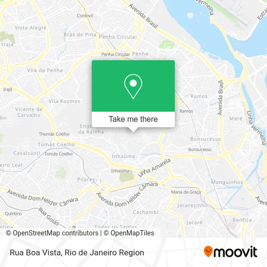 Rua Boa Vista map