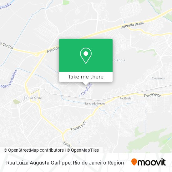 Rua Luiza Augusta Garlippe map