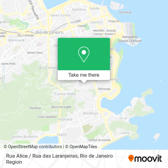 Rua Alice / Rua das Laranjeiras map