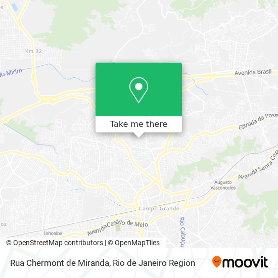 Rua Chermont de Miranda map