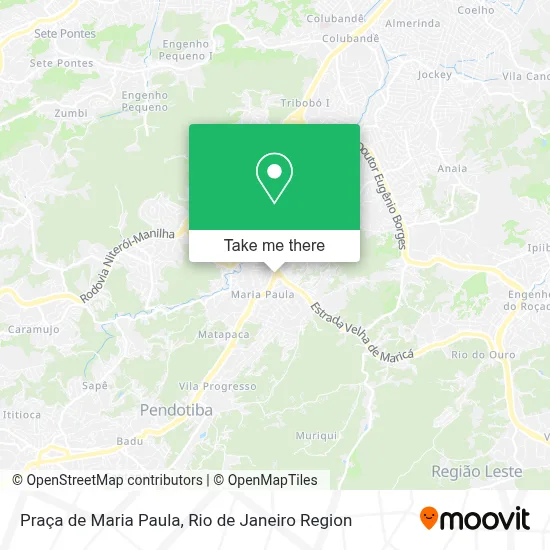 Praça de Maria Paula map