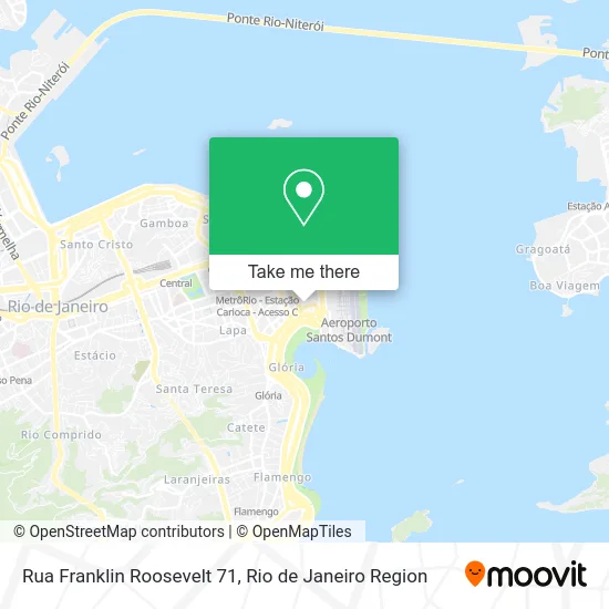 Rua Franklin Roosevelt 71 map