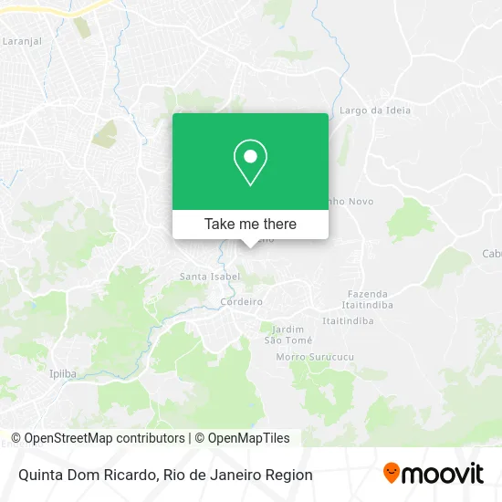 Quinta Dom Ricardo map