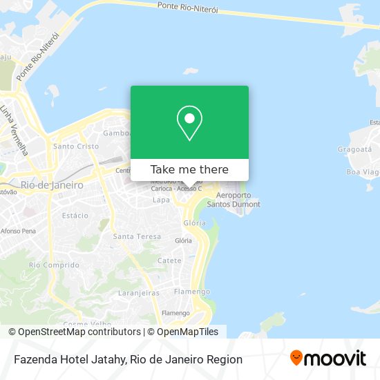 Mapa Fazenda Hotel Jatahy