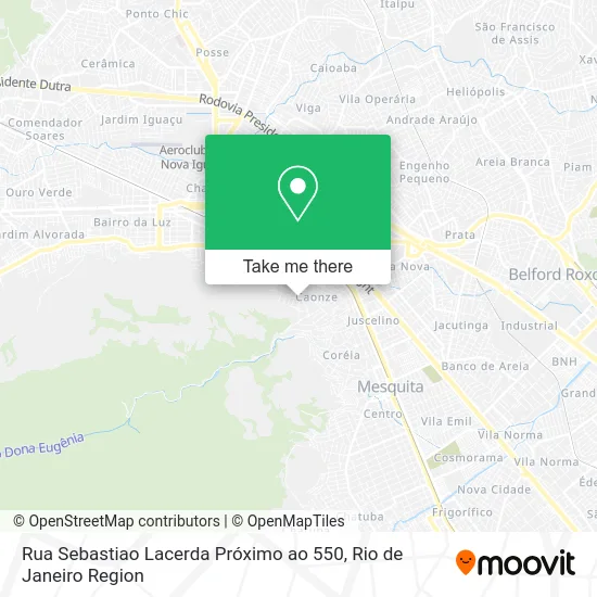 Rua Sebastiao Lacerda Próximo ao 550 map