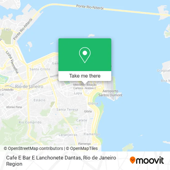Cafe E Bar E Lanchonete Dantas map
