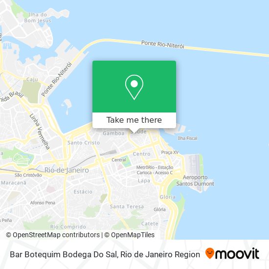Bar Botequim Bodega Do Sal map