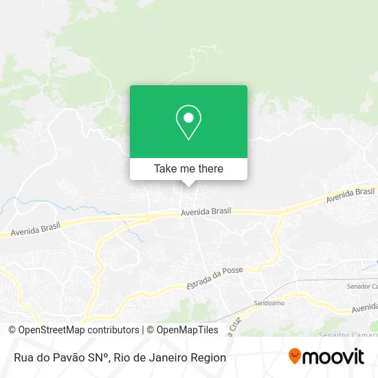Rua do Pavão SNº map