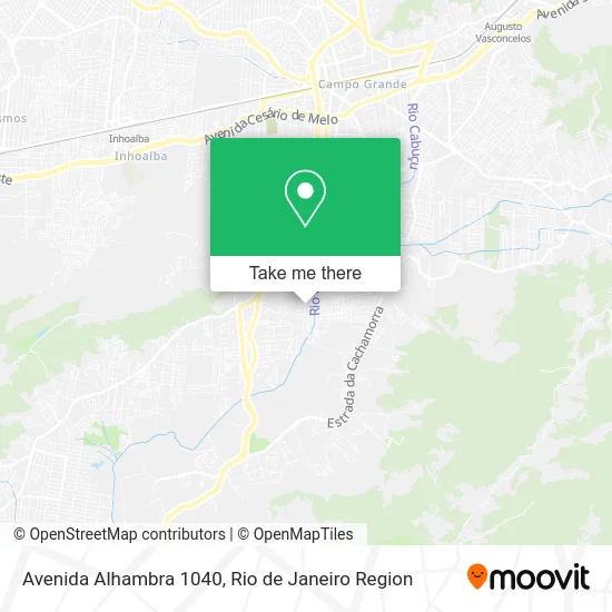 Avenida Alhambra 1040 map