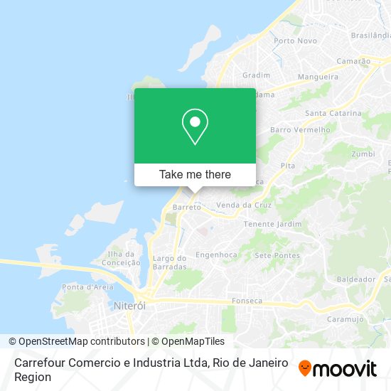 Carrefour Comercio e Industria Ltda map