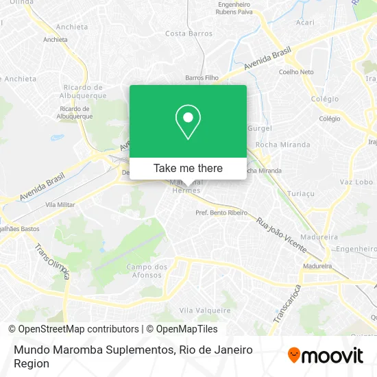 Mundo Maromba Suplementos map