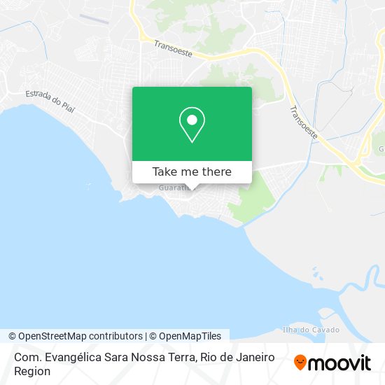 Com. Evangélica Sara Nossa Terra map