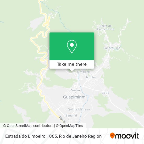 Estrada do Limoeiro 1065 map