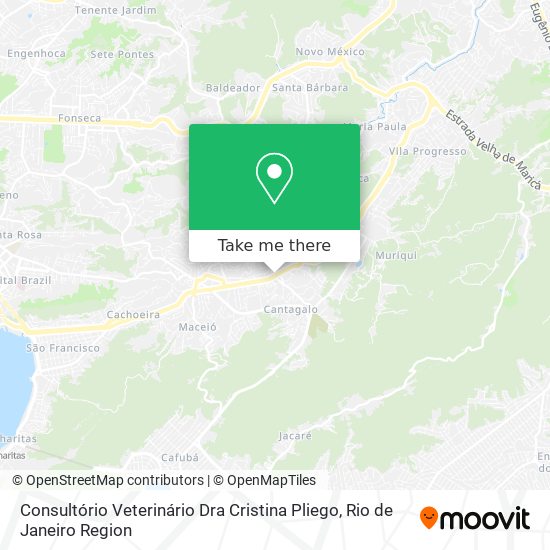 Consultório Veterinário Dra Cristina Pliego map