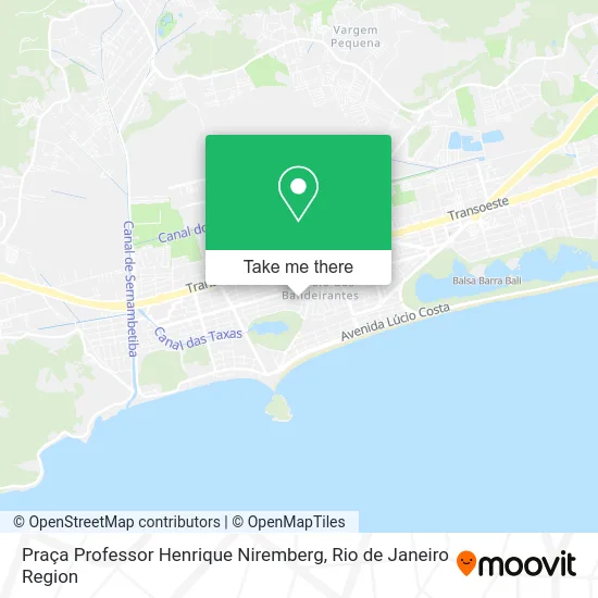 Praça Professor Henrique Niremberg map