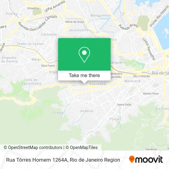 Rua Tôrres Homem 1264A map