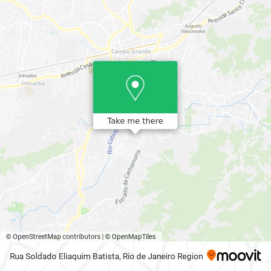 Rua Soldado Eliaquim Batista map