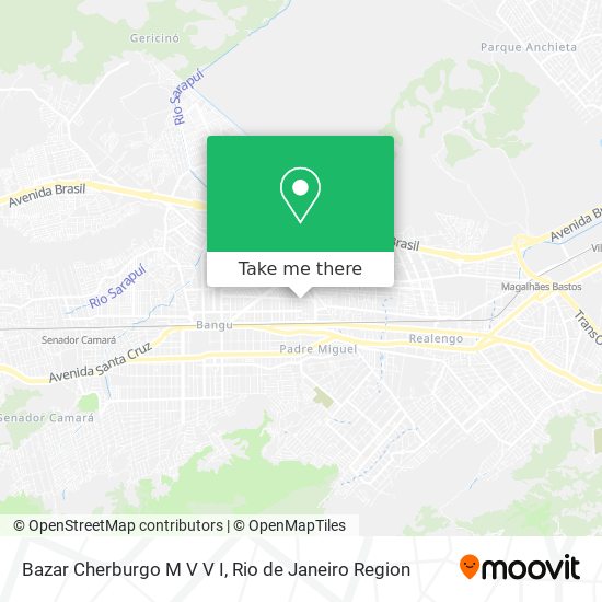 Bazar Cherburgo M V V I map