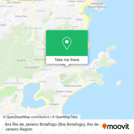 ibis Rio de Janeiro Botafogo (Ibis Botafogo) map