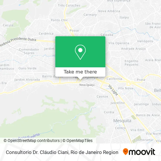 Consultorio Dr. Cláudio Ciani map