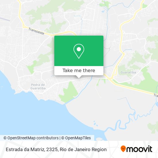 Estrada da Matriz, 2325 map
