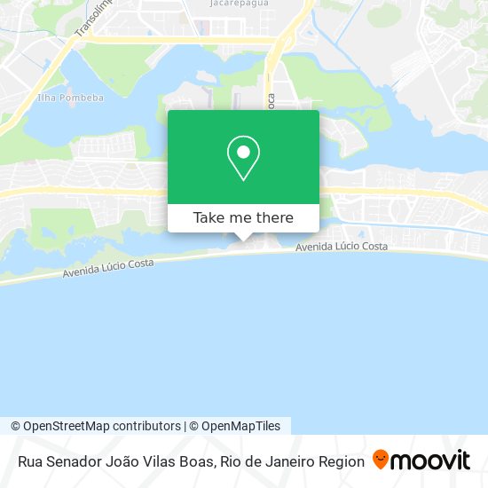 Rua Senador João Vilas Boas map