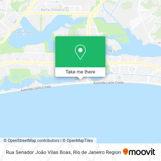 Rua Senador João Vilas Boas map