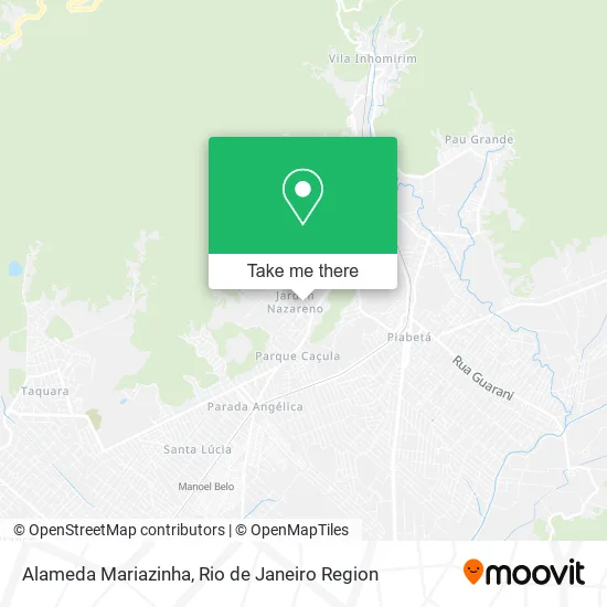 Alameda Mariazinha map