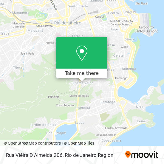 Rua Viêira D Almeida 206 map