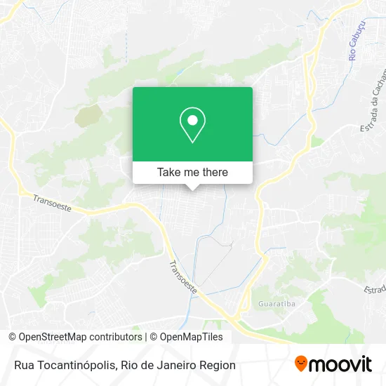 Rua Tocantinópolis map
