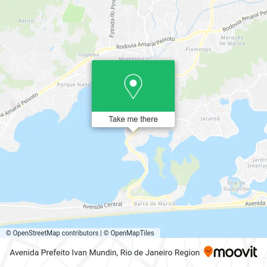 Avenida Prefeito Ivan Mundin map