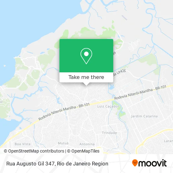 Rua Augusto Gil 347 map