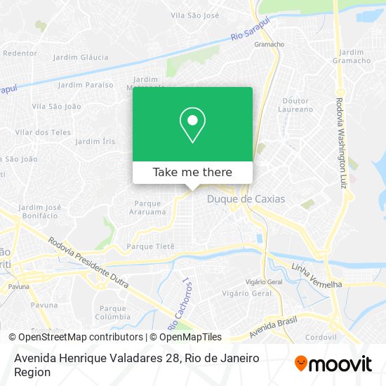 Mapa Avenida Henrique Valadares 28