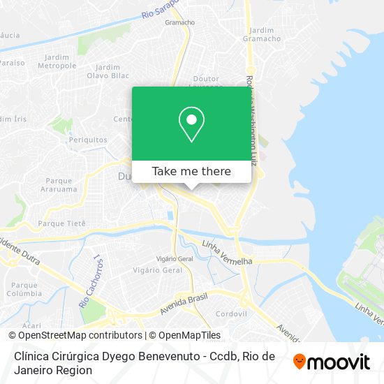 Clínica Cirúrgica Dyego Benevenuto - Ccdb map