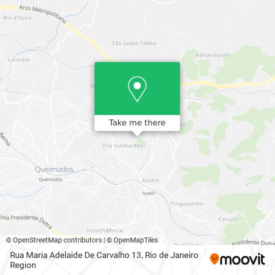 Rua Maria Adelaide De Carvalho 13 map
