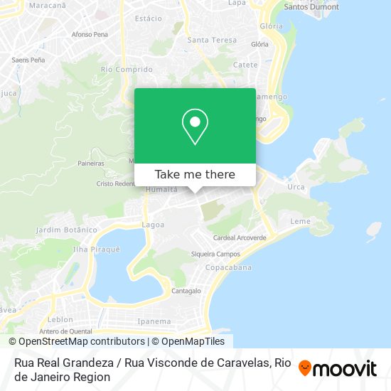 Rua Real Grandeza / Rua Visconde de Caravelas map