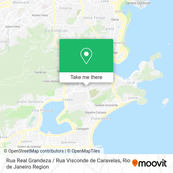 Rua Real Grandeza / Rua Visconde de Caravelas map