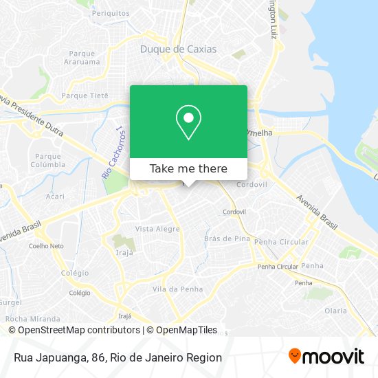 Rua Japuanga, 86 map