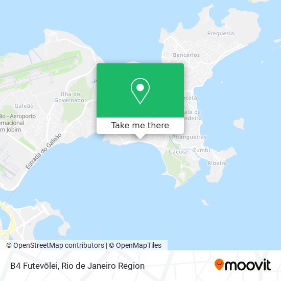 B4 Futevôlei map