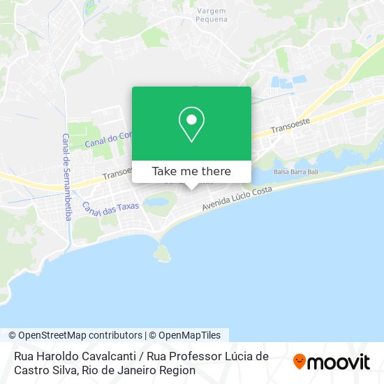 Mapa Rua Haroldo Cavalcanti / Rua Professor Lúcia de Castro Silva