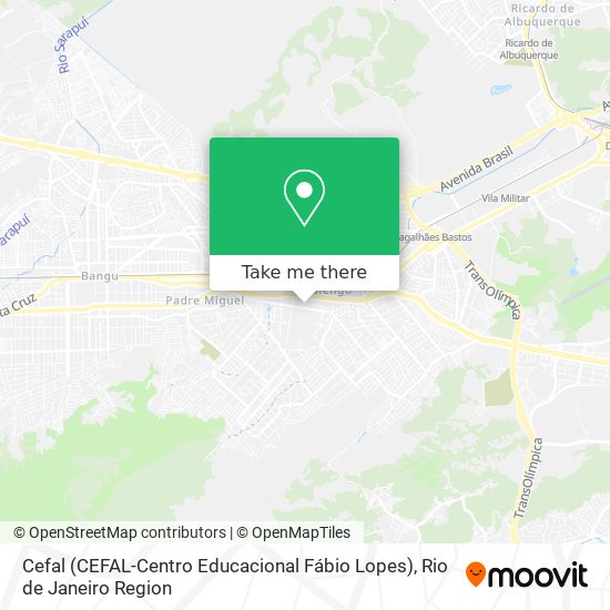 Cefal (CEFAL-Centro Educacional Fábio Lopes) map