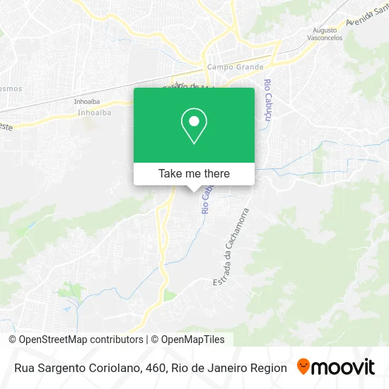 Rua Sargento Coriolano, 460 map