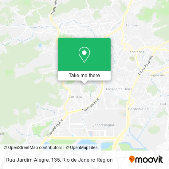 Rua Jardim Alegre, 135 map