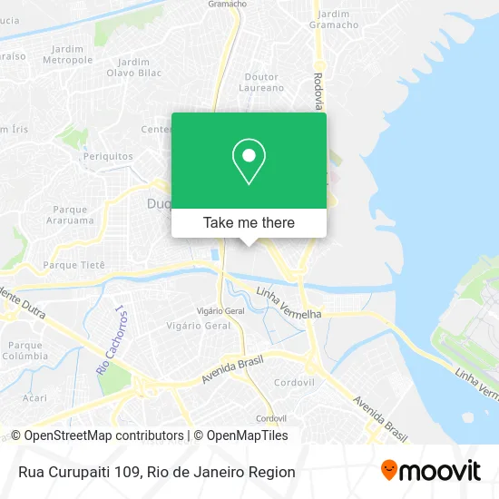 Rua Curupaiti 109 map